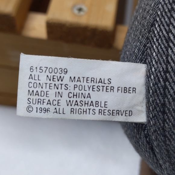 Silver International Java Bear Stuffed Teddy Bear Bowtie 1996 - Picture 7 of 7